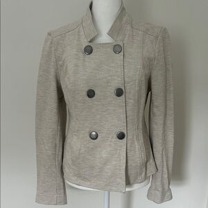 CAbi Light beige Double-Breasted Blazer